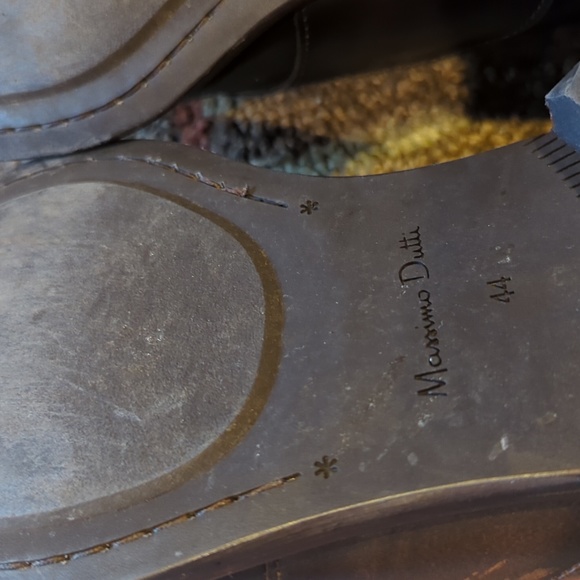 Spanish Brand Mossimo Dutti Men's Leather Loafers - Picture 10 of 10